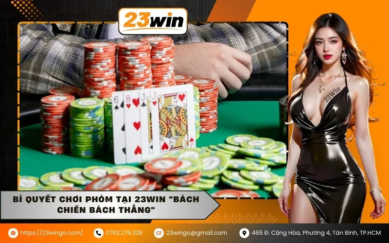 Bí quyết chơi Phỏm tại 23WIN "bách chiến bách thắng"