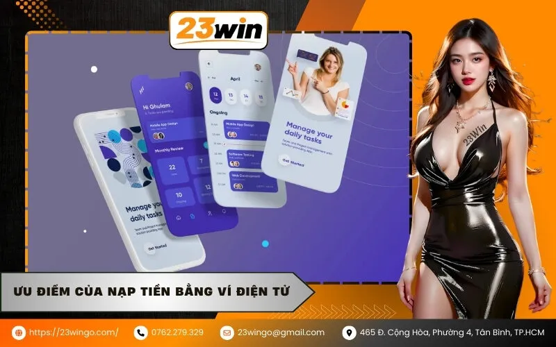 Ưu điểm của nạp tiền bằng ví điện tử