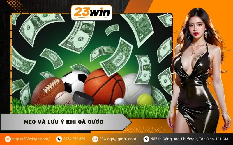 Mẹo và lưu ý khi cá cược