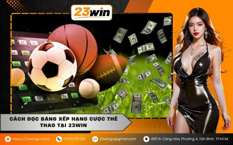 Cách Đọc Bảng Xếp Hạng Cược Thể Thao Tại 23Win