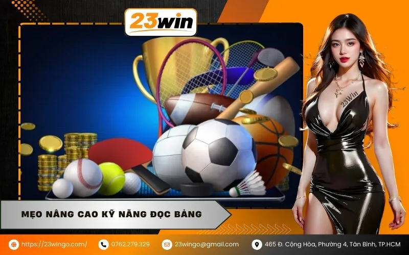 Mẹo nâng cao kỹ năng đọc bảng