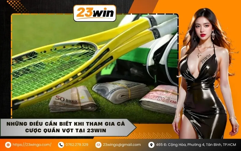 Những Điều Cần Biết Khi Tham Gia Cá Cược Quần Vợt tại 23Win