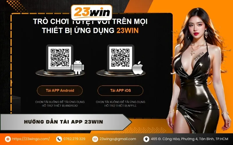 Hướng dẫn tải app 23WIN